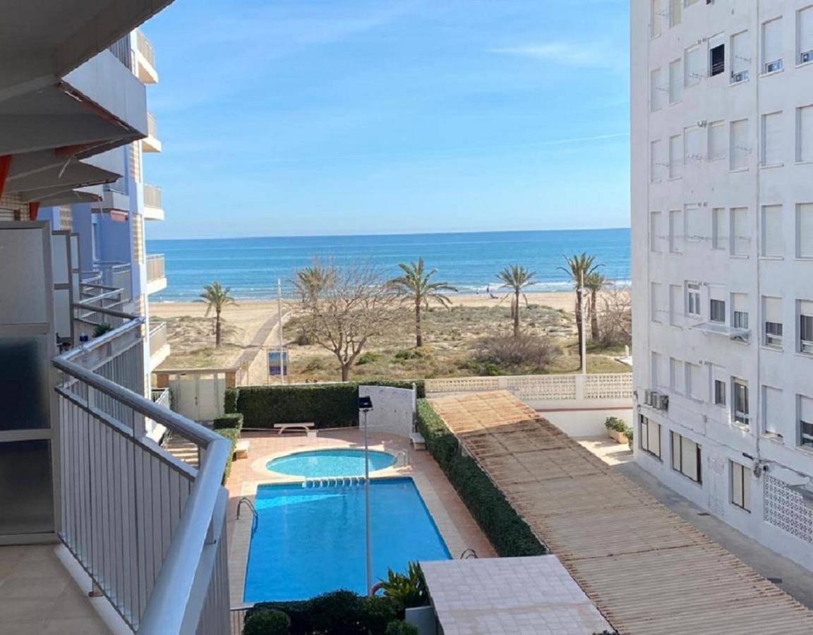 Monela Front Beach Solo Familias Playa de Gandia Buitenkant foto